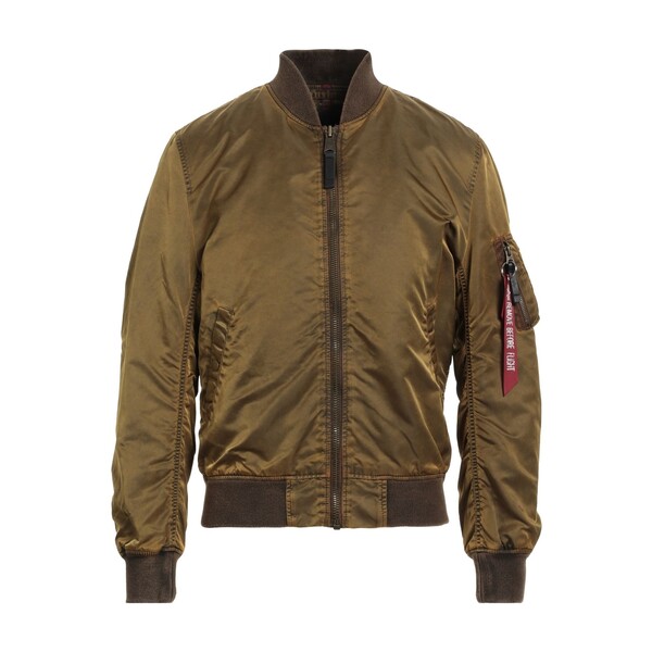 【送料無料】 アルファインダストリーズ メンズ ジャケット＆ブルゾン アウター Jackets Green｜asty