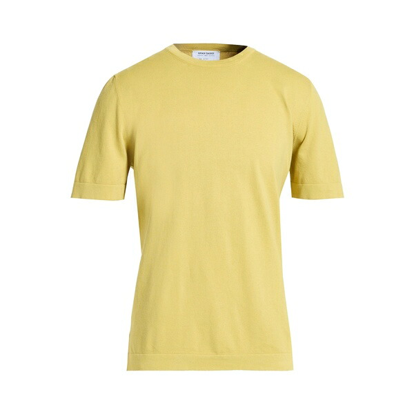 【貨物輸送無料】 グランサッソ メンズ プルオーバー トップス T-shirts Green