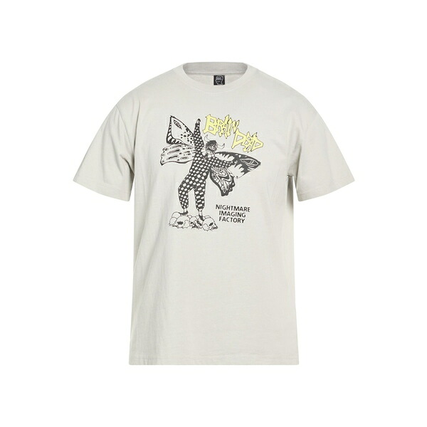 【貨物輸送無料】 ブレインデッド メンズ ティーシャツ トップス T-shirts Grey