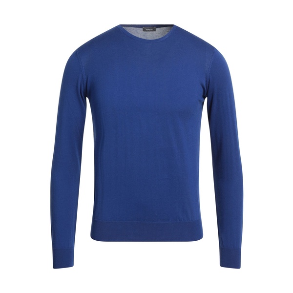 【貨物輸送無料】 ロッソピューロ メンズ 編み物\u0026スウェーター アウター Sweaters Blue