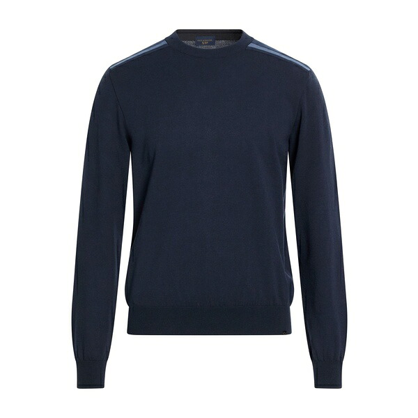 【貨物輸送無料】 ポールアンドシャーク メンズ 編み物\u0026スウェーター アウター Sweaters Blue