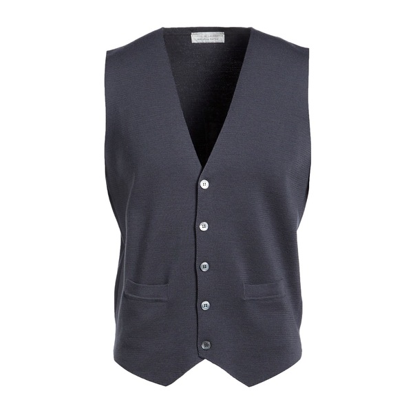 【貨物輸送無料】 フィリッポ デ ラウレンティス メンズ ジレー アウター Cardigans Grey