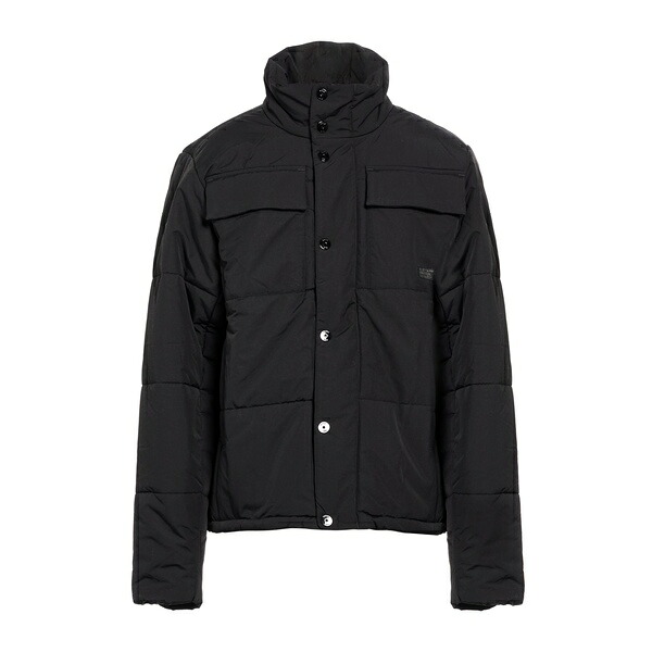 【送料無料】 ジー メンズ ジャケット＆ブルゾン アウター Puffers Black｜asty