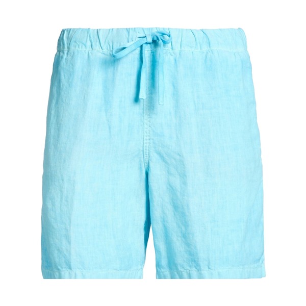 【送料無料】 １２０％リノ メンズ カジュアルパンツ ボトムス Shorts & Bermuda Shorts Azure｜asty