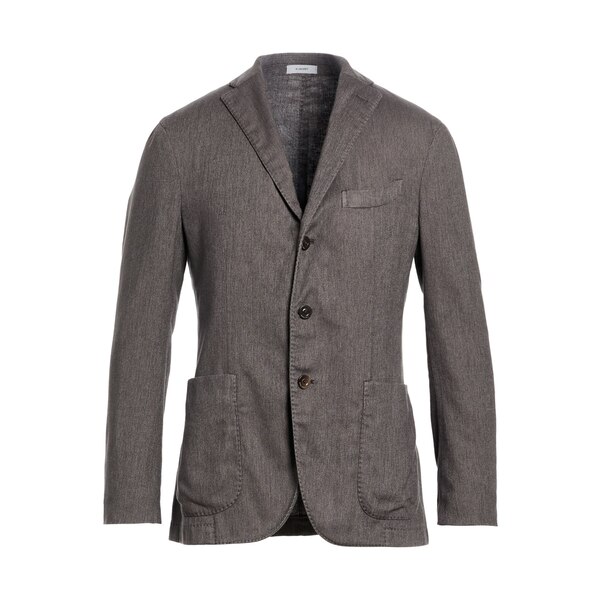 【送料無料】 ボリオリ メンズ ジャケット&ブルゾン アウター Blazers Grey|asty