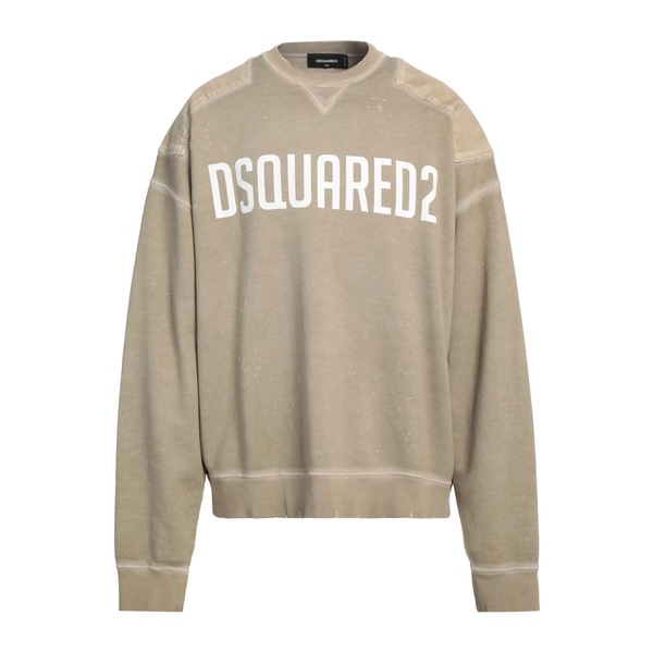 【貨物輸送無料】 ディースクエアード メンズ パーカー・スウェットシャツ アウター Sweatshirts Green