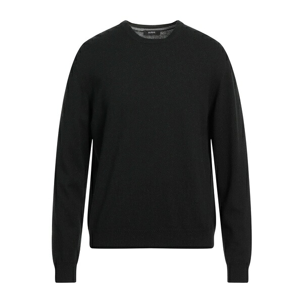 【送料無料】 アルファス テューディオ メンズ ニット&セーター アウター Sweaters Black｜asty