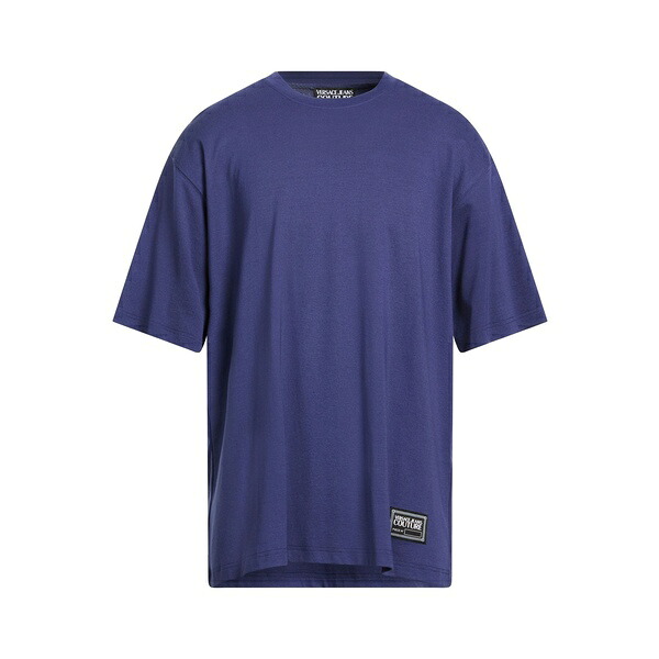 【送料無料】 ベルサーチ メンズ Tシャツ トップス T-shirts Blue｜asty