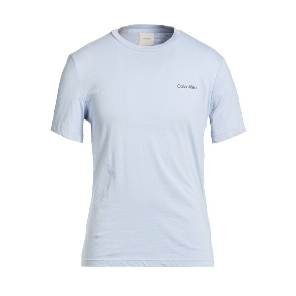 【貨物輸送無料】 カルバンクライン メンズ プルオーバー トップス T-shirts Azure