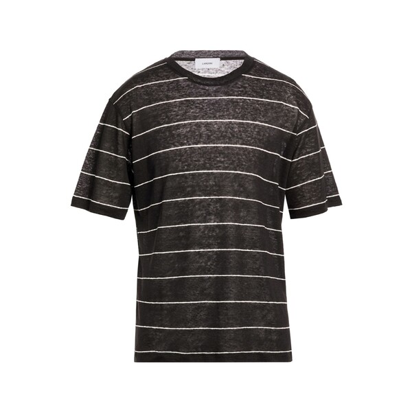 【貨物輸送無料】 ラルディーニ メンズ プルオーバー トップス T-shirts Black