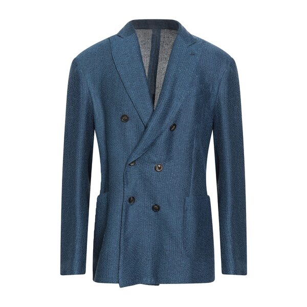 【送料無料】 ラルディーニ メンズ ジャケット&ブルゾン アウター Blazers Blue|asty