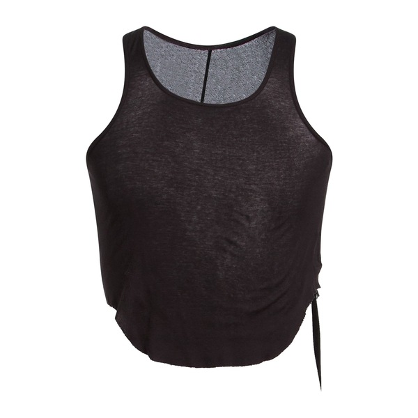 【送料無料】 リックオウエンス メンズ Tシャツ トップス Tank tops Black｜asty