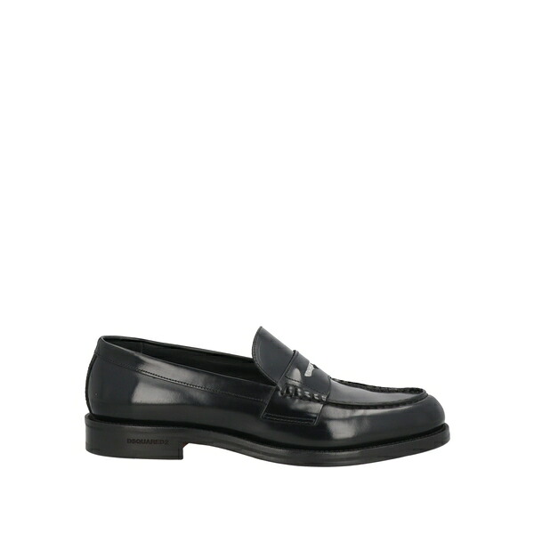 【貨物輸送無料】 ディースクエアード メンズ スリッポン・ローファー シューズ Loafers Black