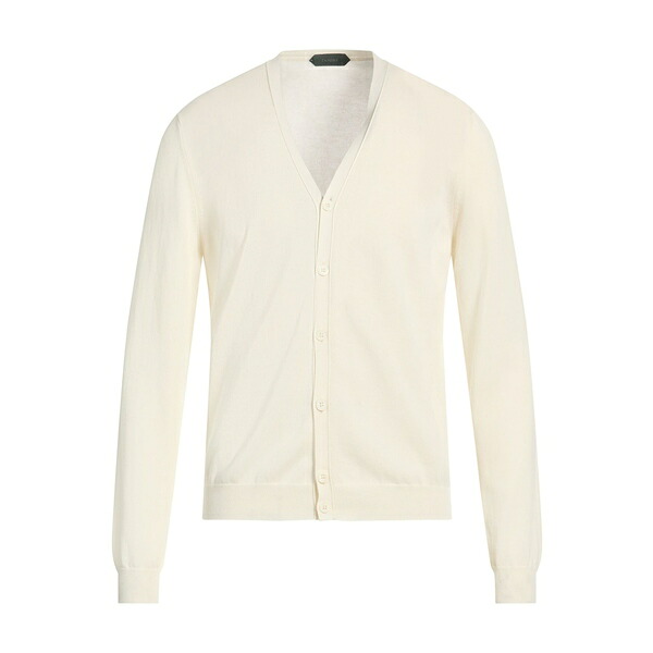 【貨物輸送無料】 ザノーネ メンズ ジレー アウター Cardigans White