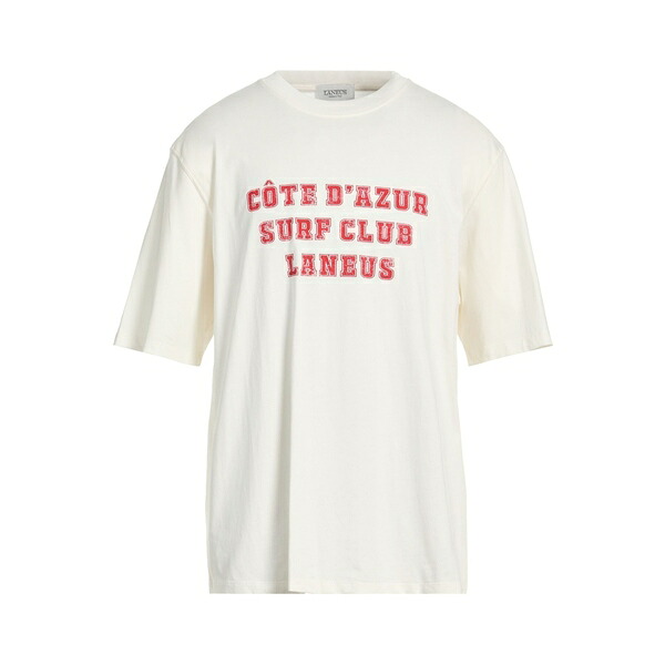 【送料無料】 ラネウス メンズ Tシャツ トップス T-shirts White｜asty