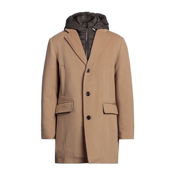 【貨物輸送無料】 ムーレー メンズ 上衣＆上衣 アウター Coats Beige
