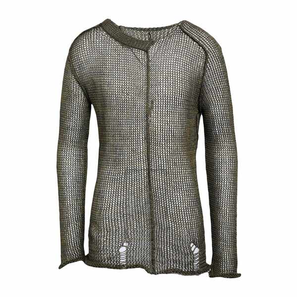 【貨物輸送無料】 マスナダ メンズ 編み物\u0026プルオーバー アウター Sweaters Green
