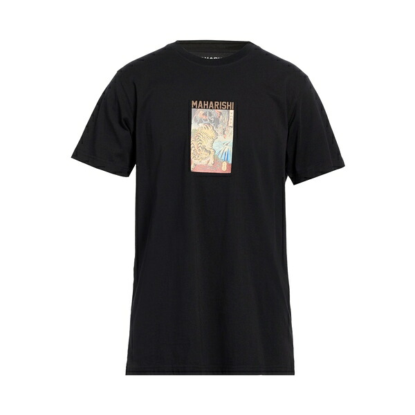 【貨物輸送無料】 マハリシ メンズ ティーシャツ トップス T-shirts Black