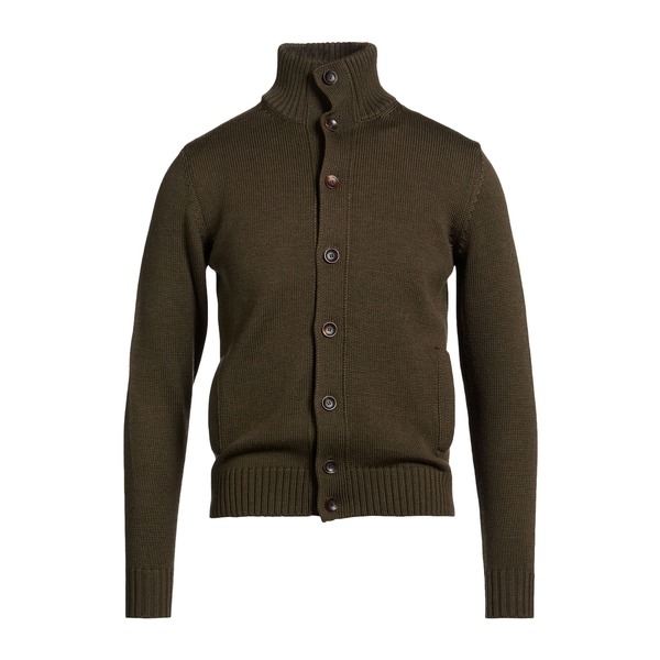 【貨物輸送無料】 ザノーネ メンズ ジレー アウター Cardigans Green