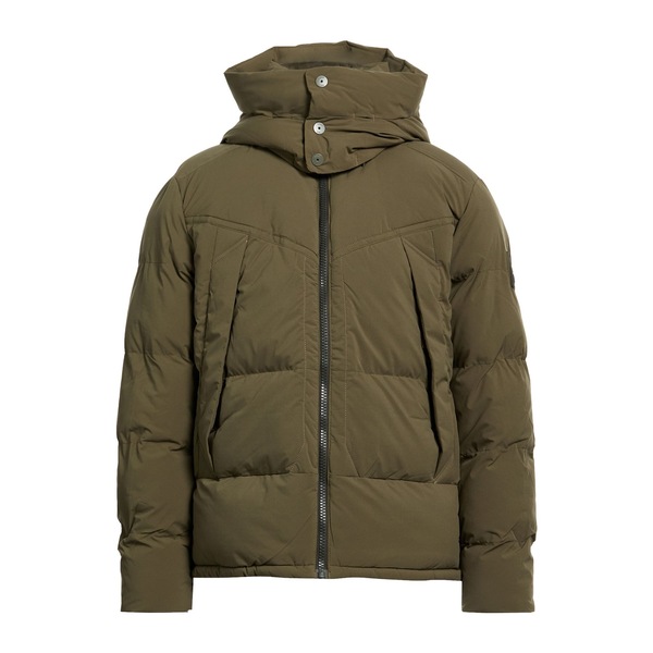 【貨物輸送無料】 重力加速度 メンズ 上衣＆上衣 アウター Puffers Green メンズファッション-コート・ジャケット