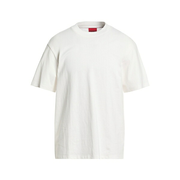 【送料無料】 ヒューゴボス メンズ Tシャツ トップス T-shirts White|asty