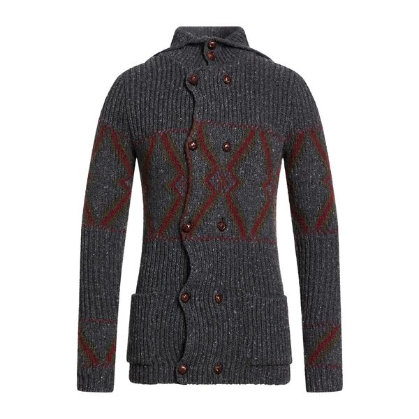 【貨物輸送無料】 メッサジェリエ メンズ ジレー アウター Cardigans Grey