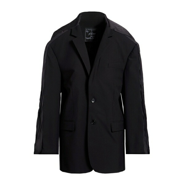 【貨物輸送無料】 ワイ事業計画 メンズ 上衣＆上衣 アウター Blazers Black