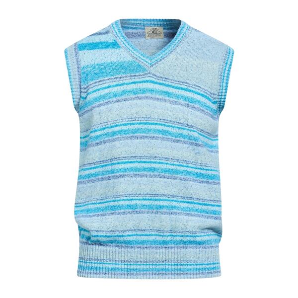 【貨物輸送無料】 エムキュージェイ メンズ 編み物\u0026スウェーター アウター Sweaters Azure