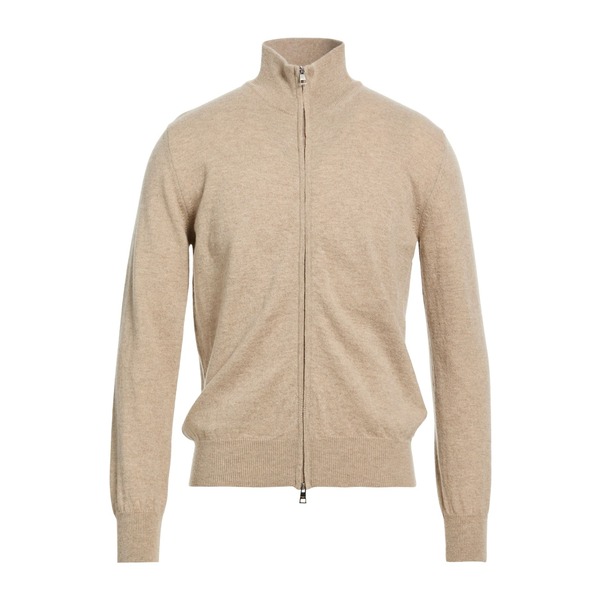 【貨物輸送無料】 ルイジ ボレッリ ナポリ メンズ ジレー アウター Cardigans Beige