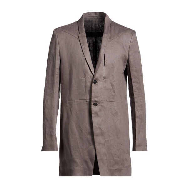 【貨物輸送無料】 リックオウエンス メンズ 上衣＆上衣 アウター Blazers Grey