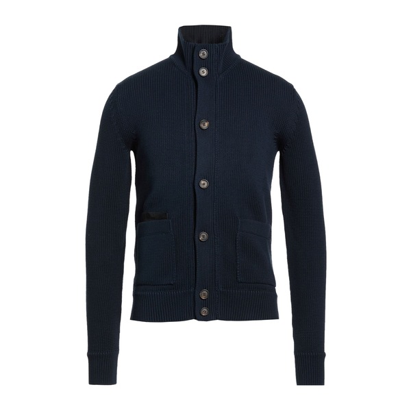 【貨物輸送無料】 ブリオーニ メンズ ジレー アウター Cardigans Blue