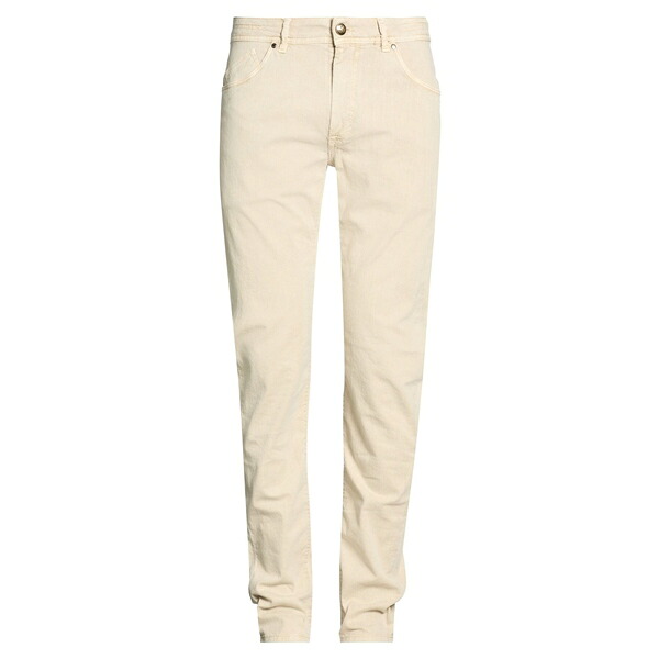 【送料無料】 バーマス メンズ デニムパンツ ボトムス Jeans Beige|asty