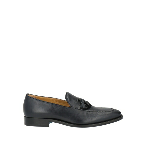 【貨物輸送無料】 ストール・マンテラッシ メンズ スリッポン・ローファー シューズ Loafers Blue