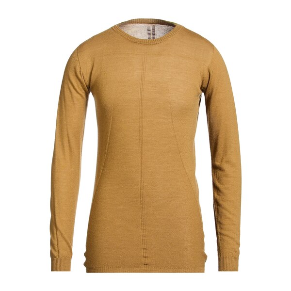 【貨物輸送無料】 リックオウエンス メンズ 編み物\u0026プルオーバー アウター Sweaters Yellow