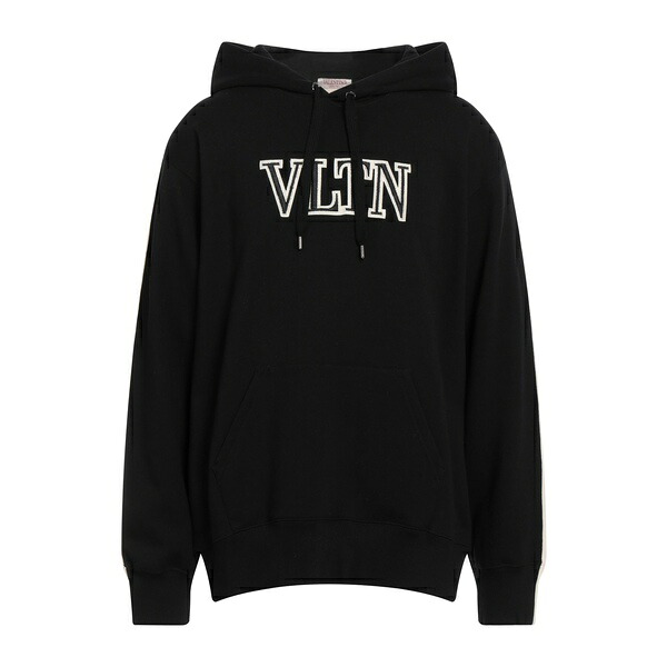 【貨物輸送無料】 ヴァレンティノ ガラヴァーニ メンズ パーカー・スウェットシャツ アウター Sweatshirts Black