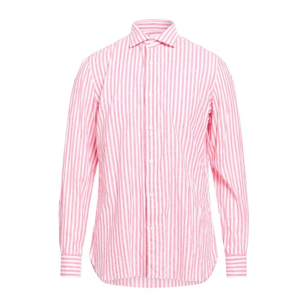 【送料無料】 ジャンパオロ メンズ シャツ トップス Shirts Pink|asty
