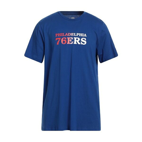 【貨物輸送無料】 ニュー内鰓 メンズ ティーシャツ トップス T-shirts Blue