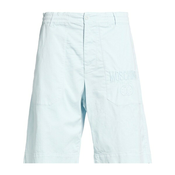 【貨物輸送無料】 モスキーノ メンズ 心地好いズボン下 ボトムス Shorts \u0026 Bermuda Shorts Azure