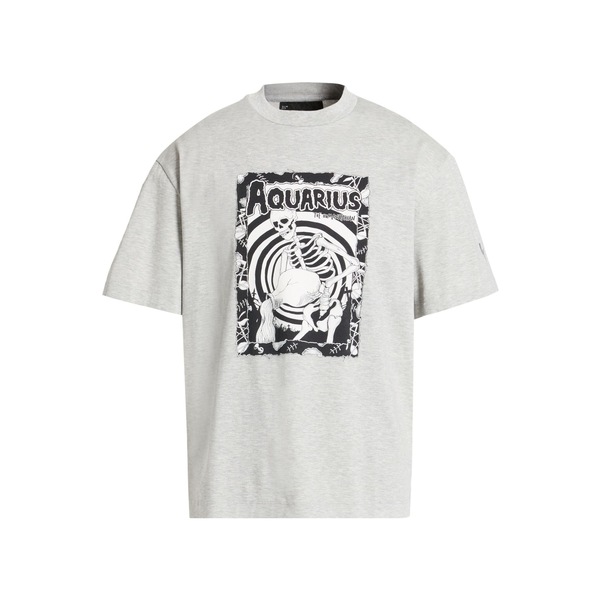 【送料無料】 ニールバレット メンズ Tシャツ トップス T-shirts Grey｜asty
