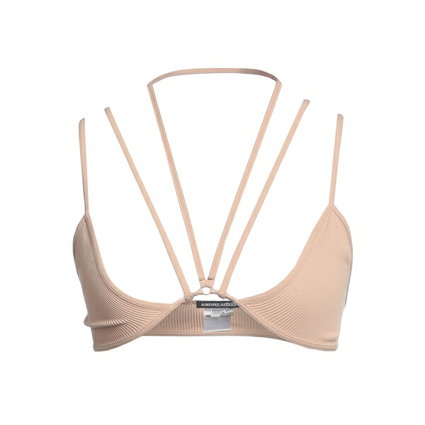 【送料無料】 アンドレダモ レディース Tシャツ トップス Tops Beige