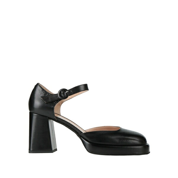【送料無料】 エヴァルーナ レディース パンプス シューズ Pumps Black