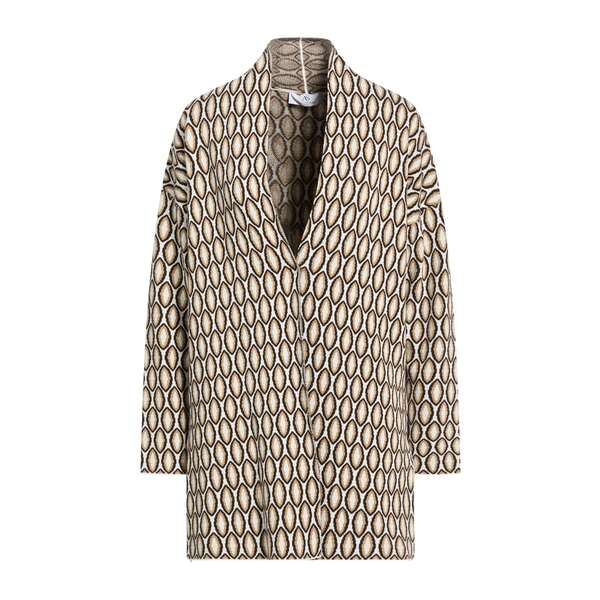 【送料無料】 アンナ セラヴァッリ レディース カーディガン アウター Cardigans Beige