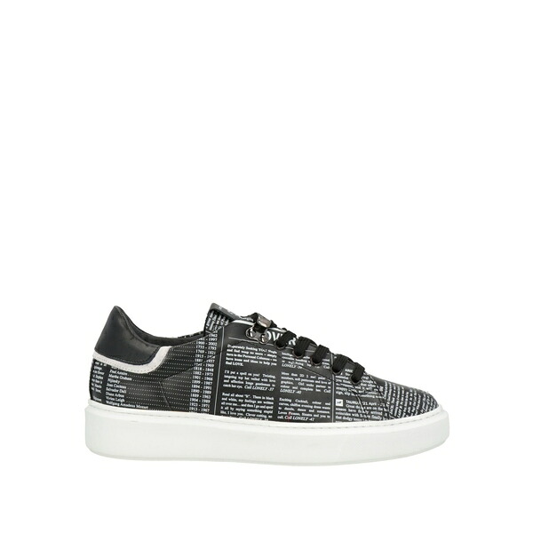 【送料無料】 ジョンガリアーノ レディース スニーカー シューズ Sneakers Black