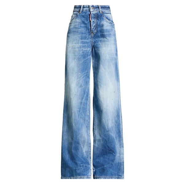 【送料無料】 ディースクエアード レディース デニムパンツ ボトムス Jeans Blue|asty