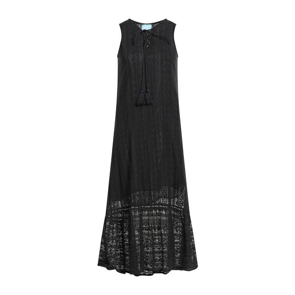 【送料無料】 アイコニーク レディース ワンピース トップス Midi dresses Black 15,185円