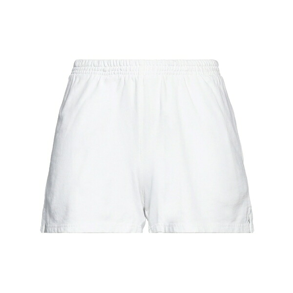 【送料無料】 スカウト レディース カジュアルパンツ ボトムス Shorts & Bermuda Shorts White