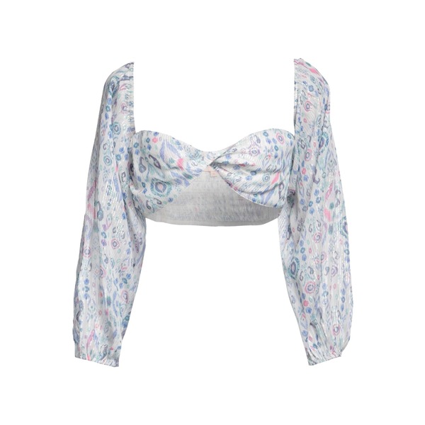 【送料無料】 ロココ サンド レディース Tシャツ トップス Tops White