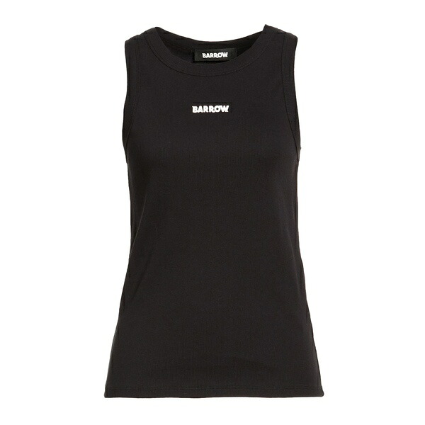 【送料無料】 バロウ レディース Tシャツ トップス Tank tops Black