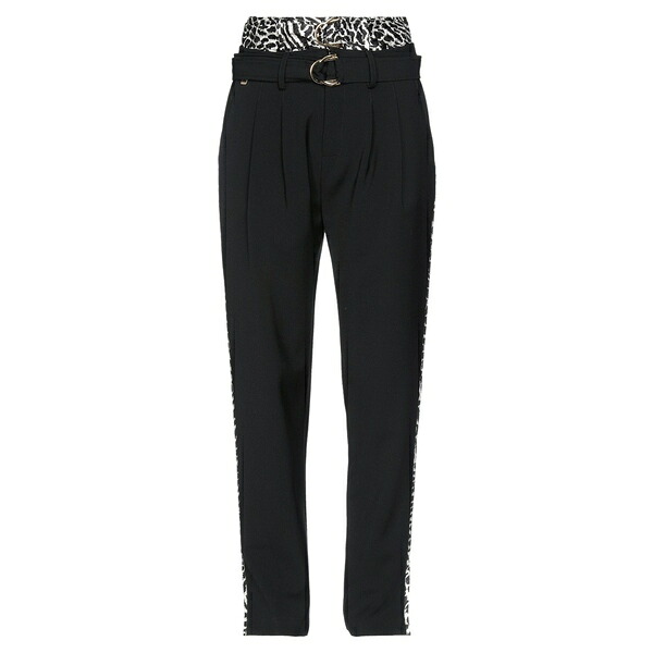 【送料無料】 マニラグレース レディース カジュアルパンツ ボトムス Pants Black