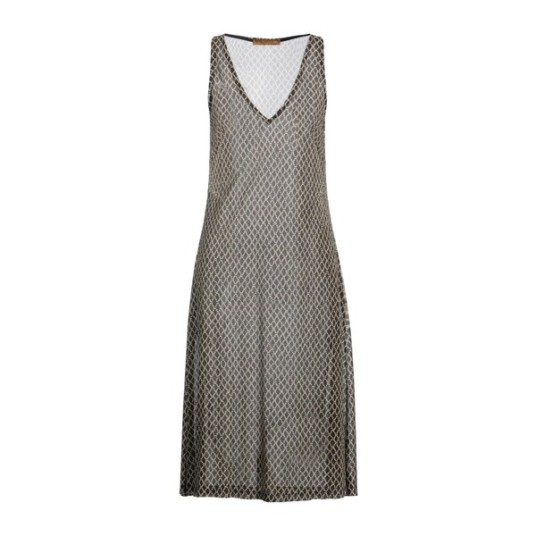 【送料無料】 シユ レディース ワンピース トップス Midi dresses Brown